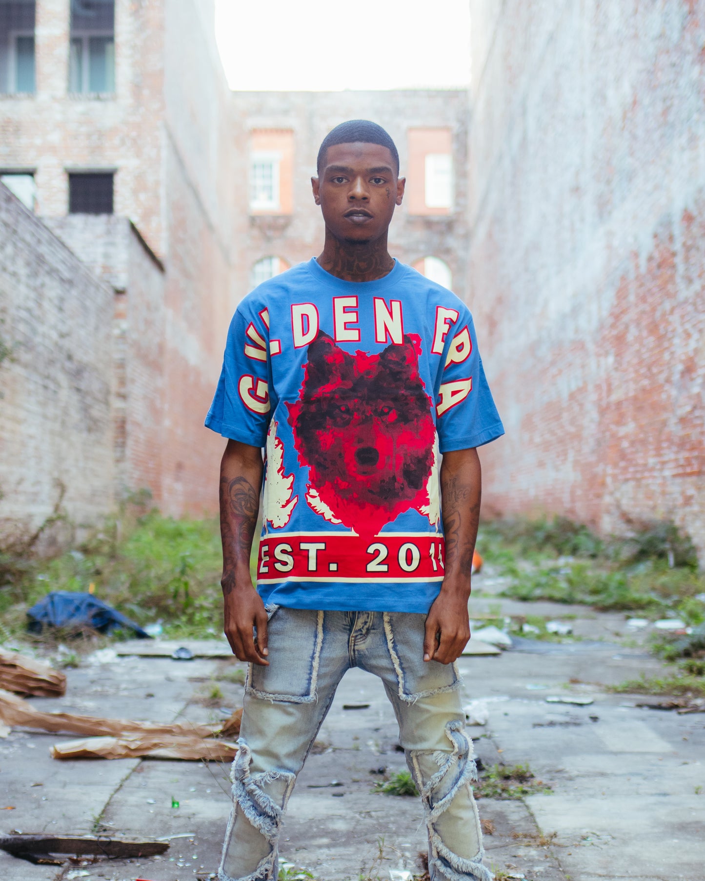 Take Risks Wolf Tee